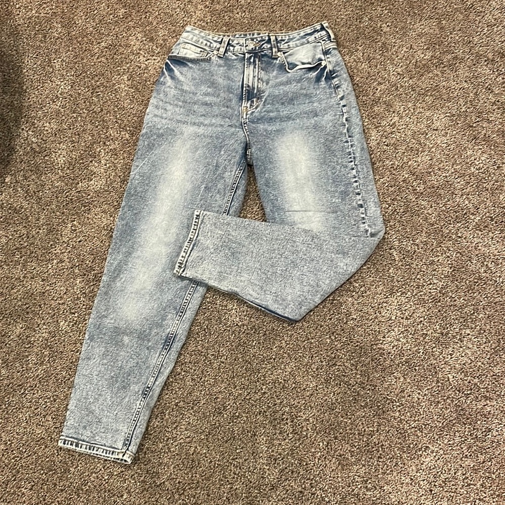 Wide leg H & M blue jeans size 6